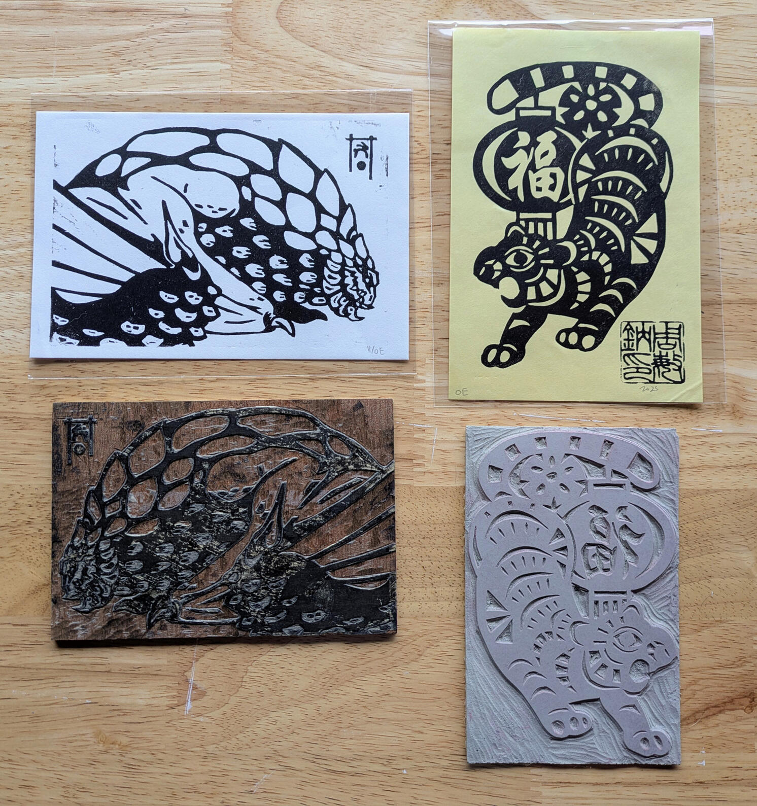 Woodcut / Linocut Prints